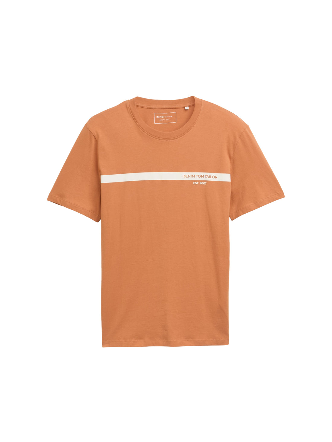 Tom Tailor Denim Basic T-Shirt Herren Schwarz