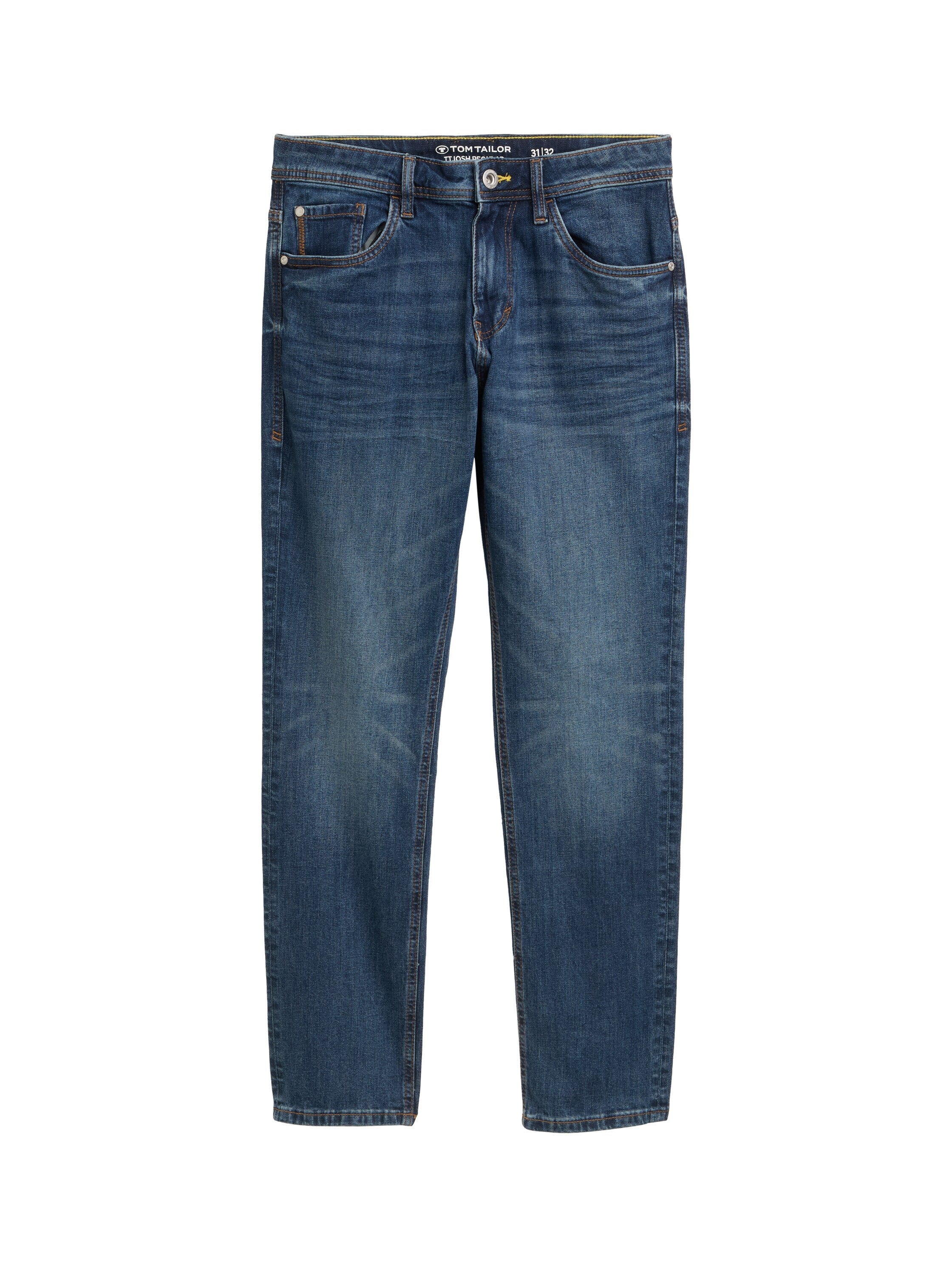Tom Tailor Denim Regular Slim Jeans Herren Stretch