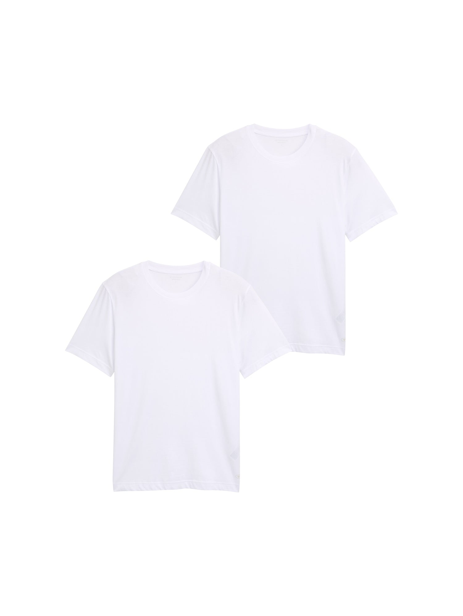 Tom Tailor Denim Male Basic T-Shirts 2er-Pack Baumwolle