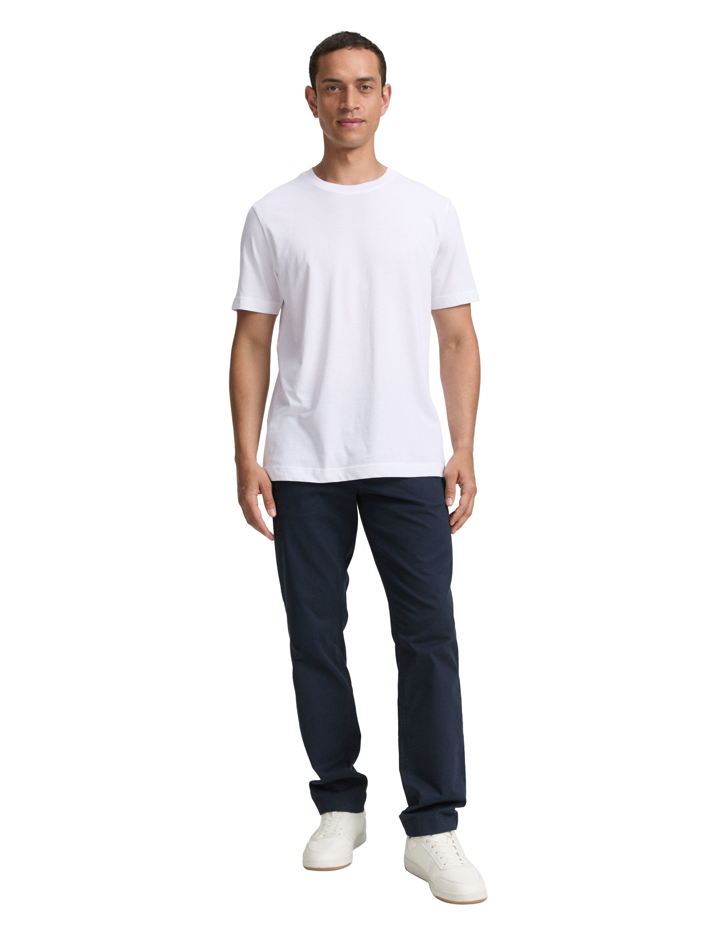Tom Tailor Denim Male Basic T-Shirts 2er-Pack Baumwolle