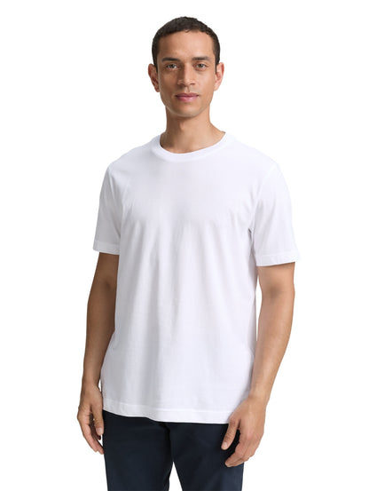 Tom Tailor Denim Male Basic T-Shirts 2er-Pack Baumwolle