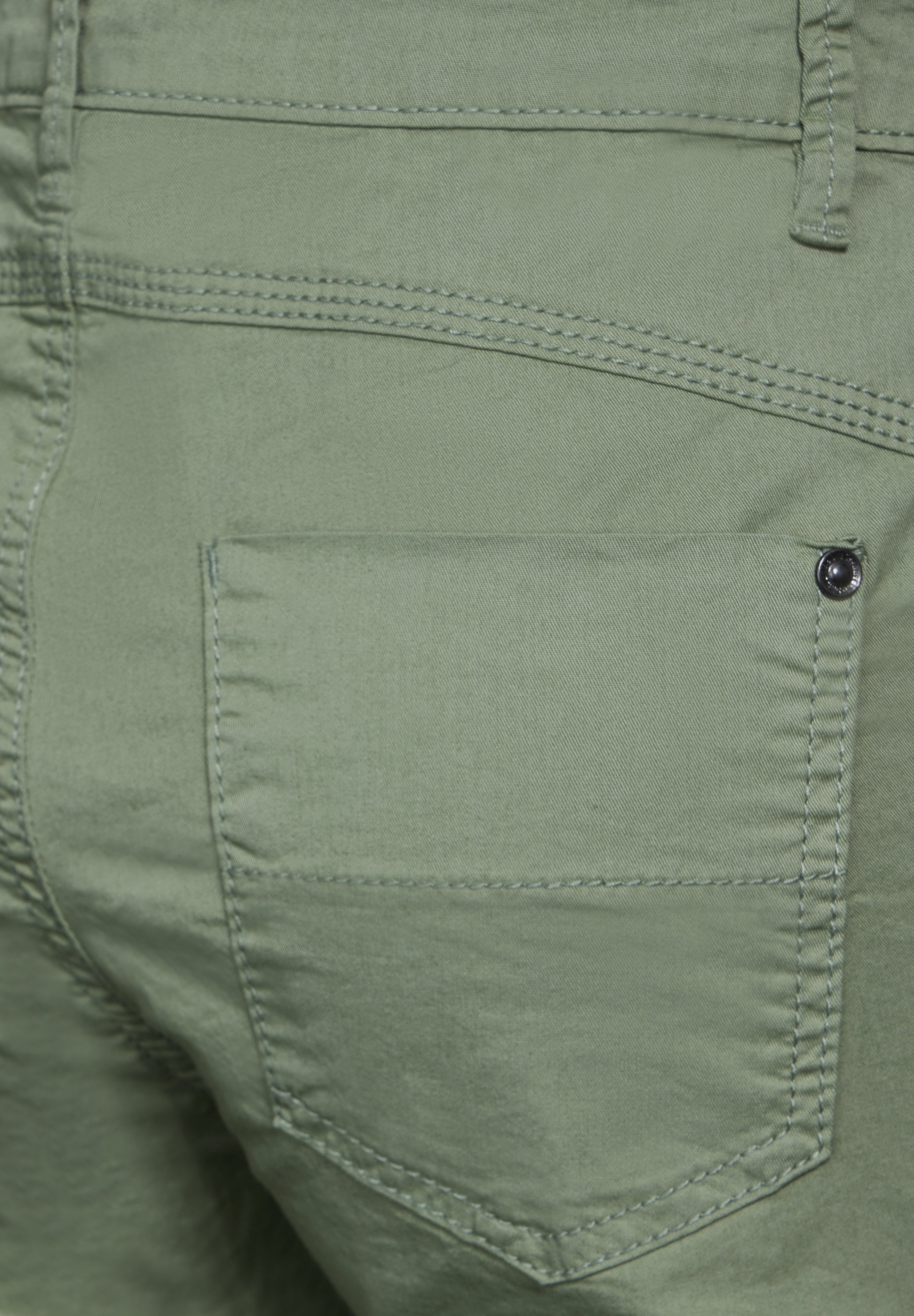 Street One Damen 3/4 Cargohose Casual Fit Slim Legs