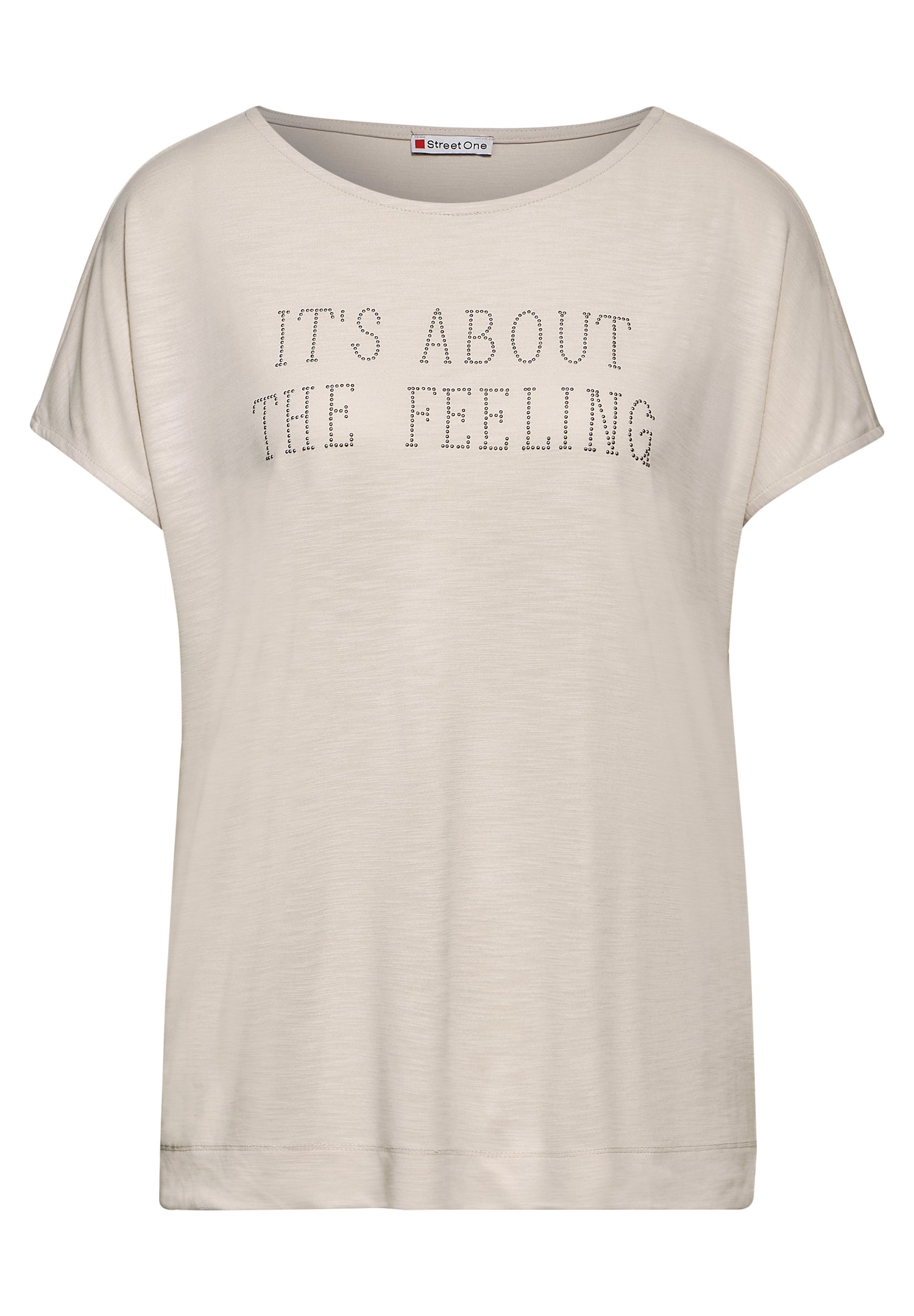 Street One T-Shirt mit Schriftzug Damen Sommer Must-Have