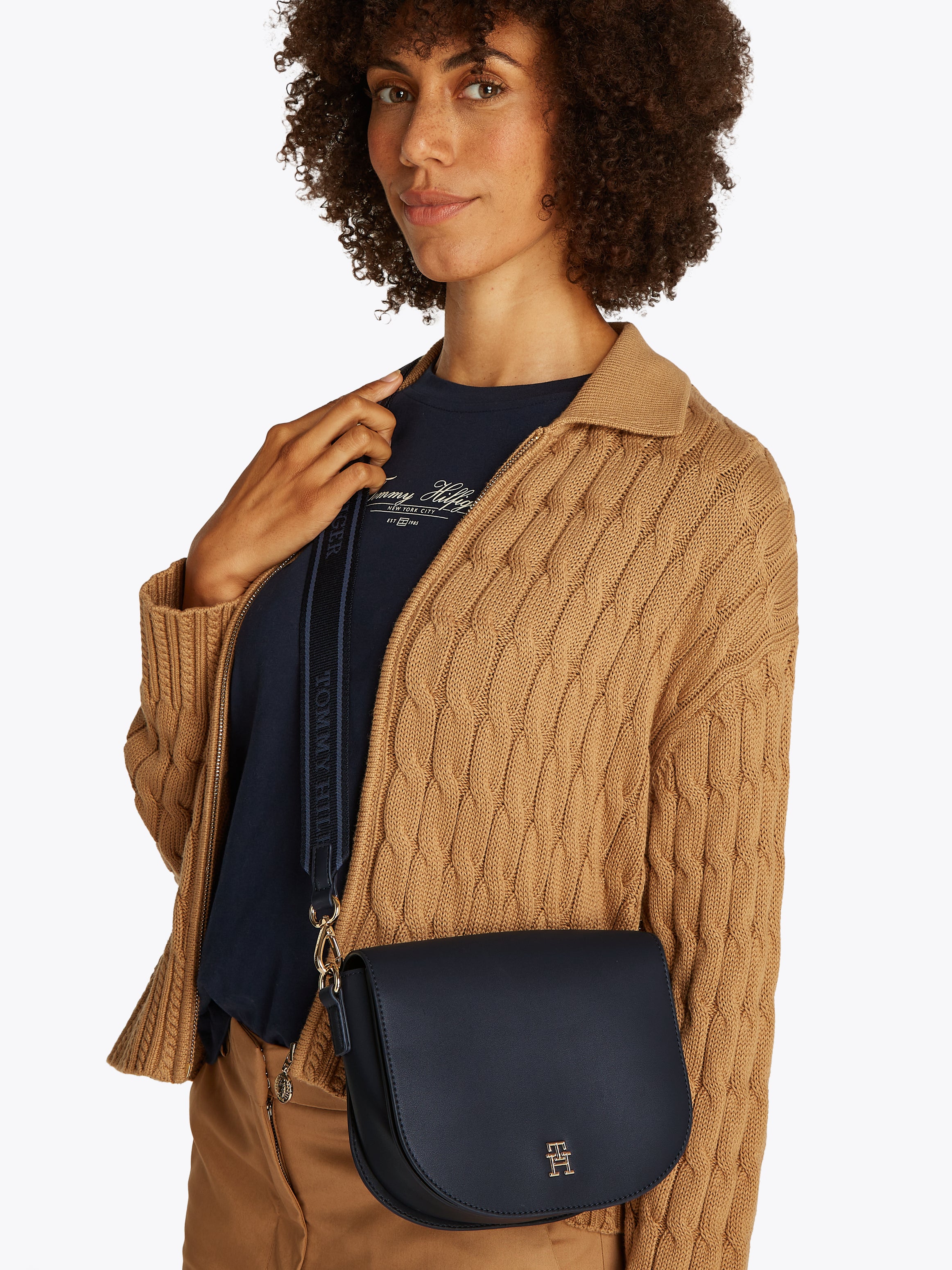 TH LOGOTAPE SADDLE BAG - Damen - Modernes Accessoire