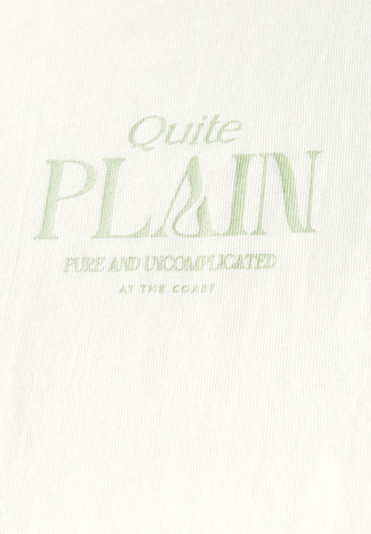 Street One Basic Shirt Damen mit coolem Wording Print