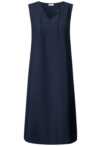 CECIL Midi-Kleid Damen Schlitz Ausschnitt Luftig