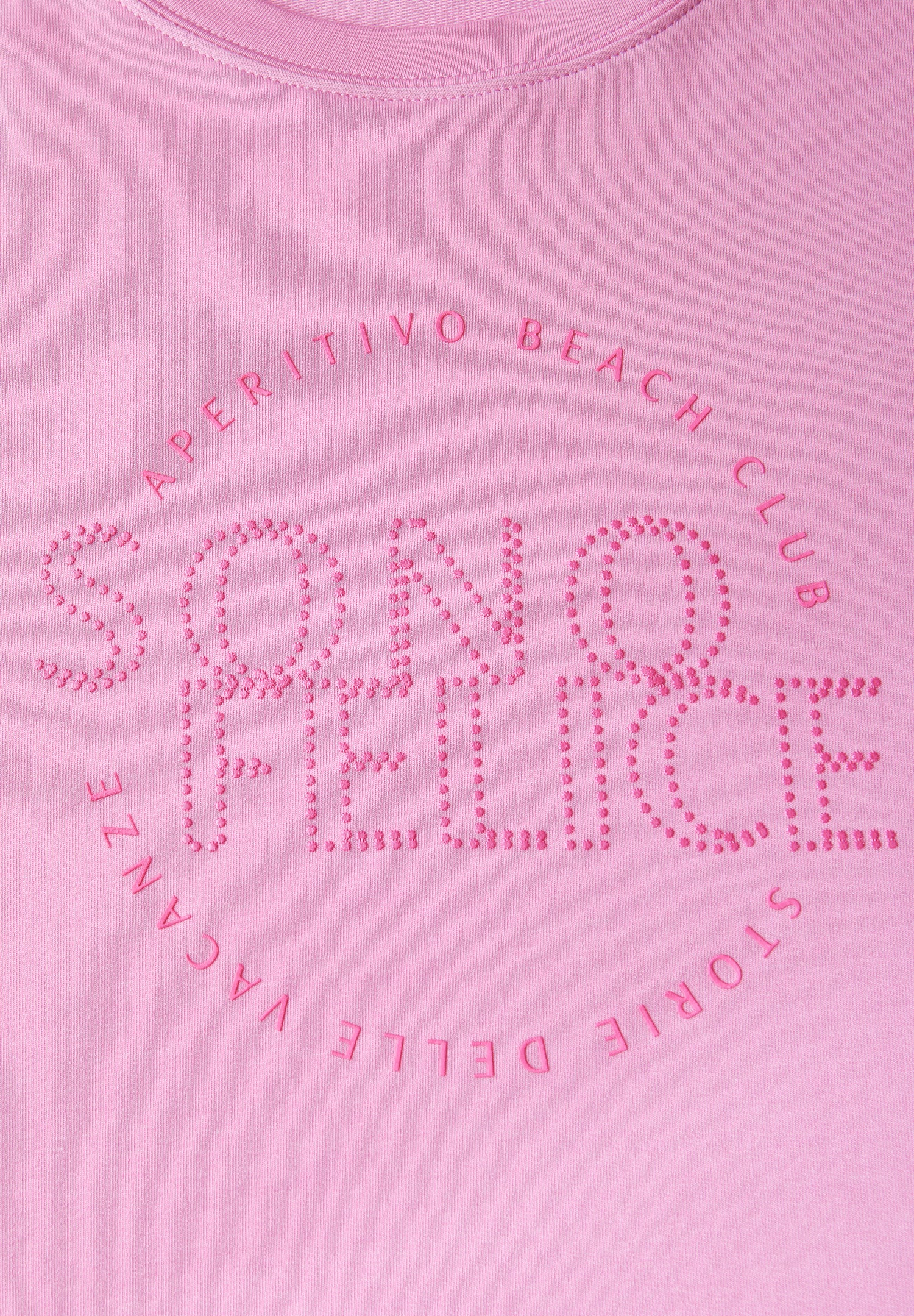 CECIL Shirt Damen Wording Artwork Sommerlicher Look