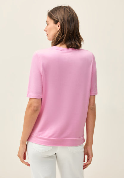 CECIL Shirt Damen Wording Artwork Sommerlicher Look