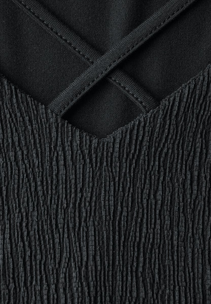 Street One Sommershirt Damen Trendiger V-Ausschnitt