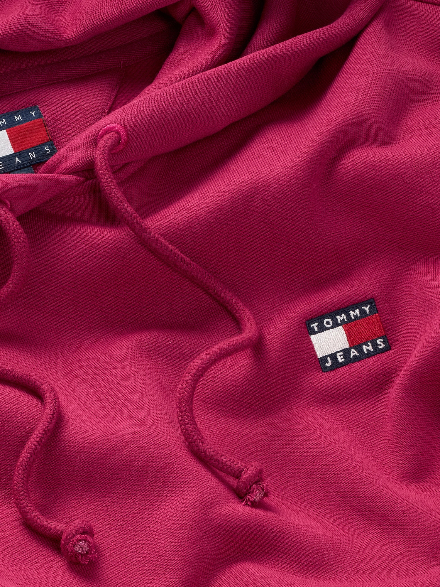 TJW BXY BADGE HOODIE EXT - Damen - Brilliant Berry