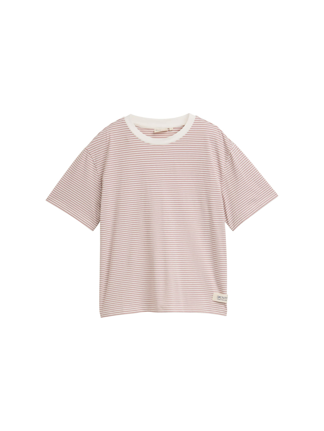 Tom Tailor Denim Boxy Fit T-Shirt Female Weiß