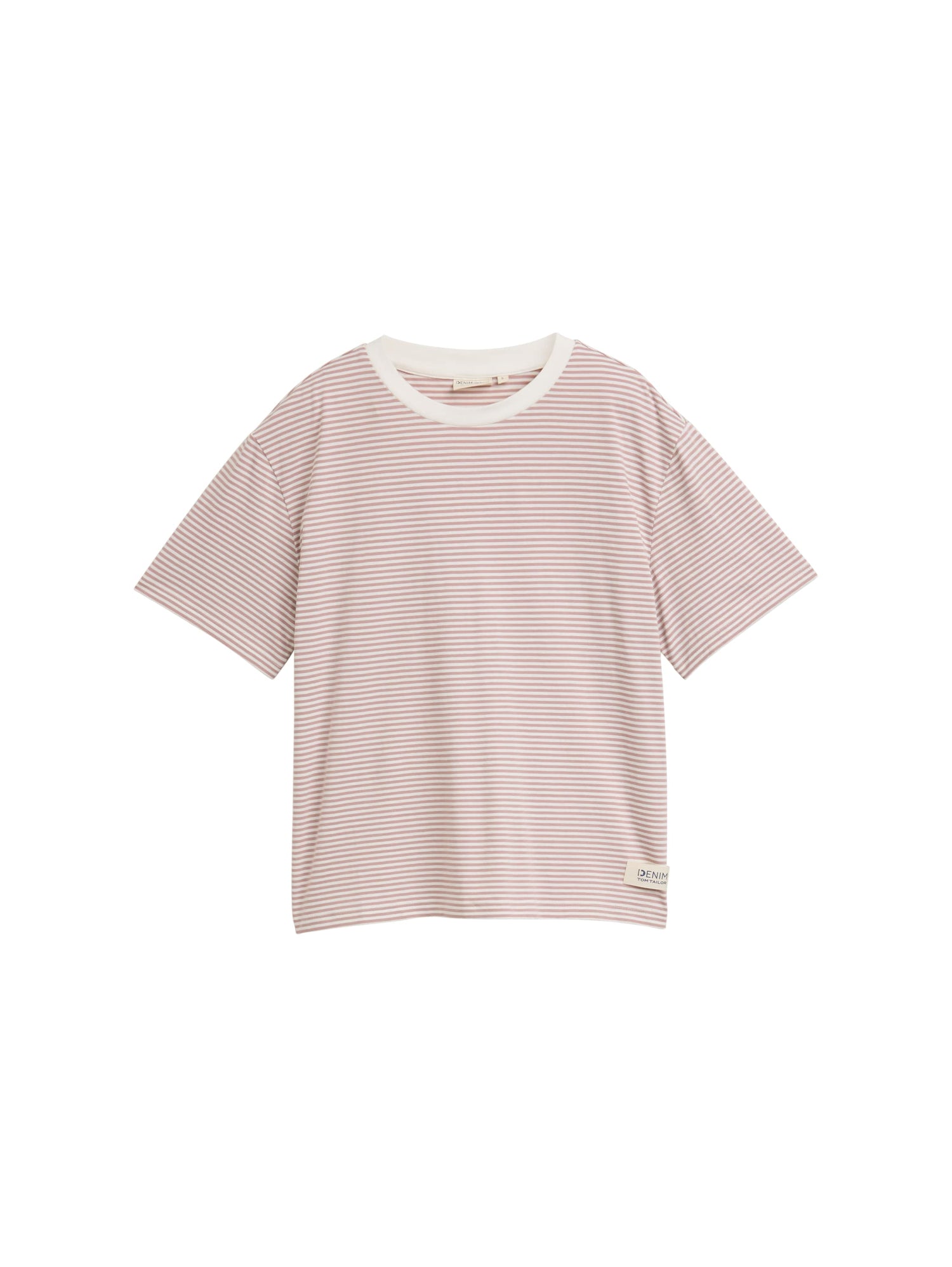 Tom Tailor Denim Boxy Fit T-Shirt Female Weiß
