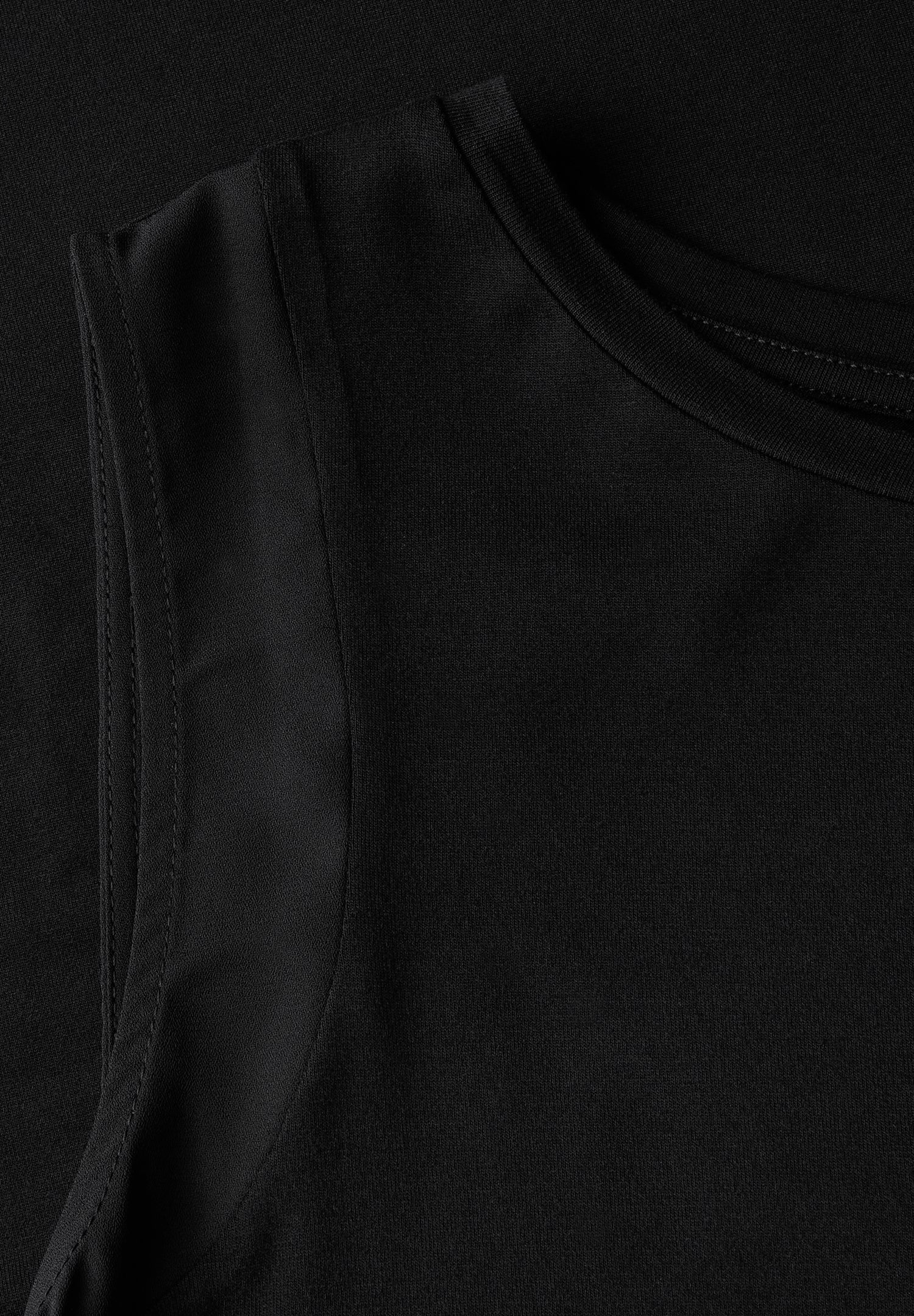 Street One Knielanges Damenkleid mit femininen Chiffon-Details