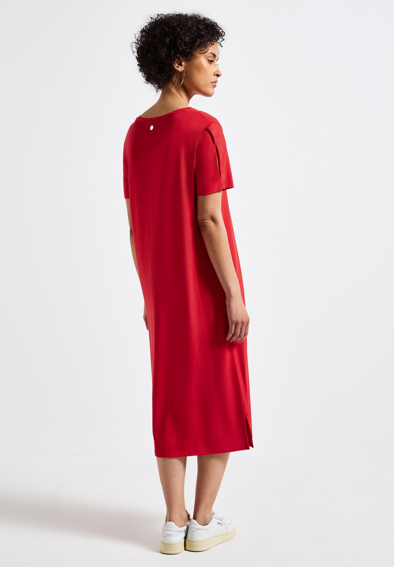 Street One Midi T-Shirt-Kleid Damen Sommerluftig