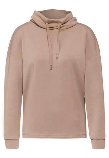Street One Langarmshirt Silk Look Damen Eleganz