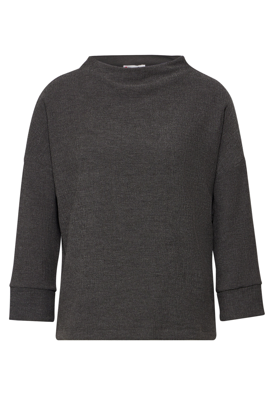 Street One Strukturshirt Damen Elegant mit Turtleneck