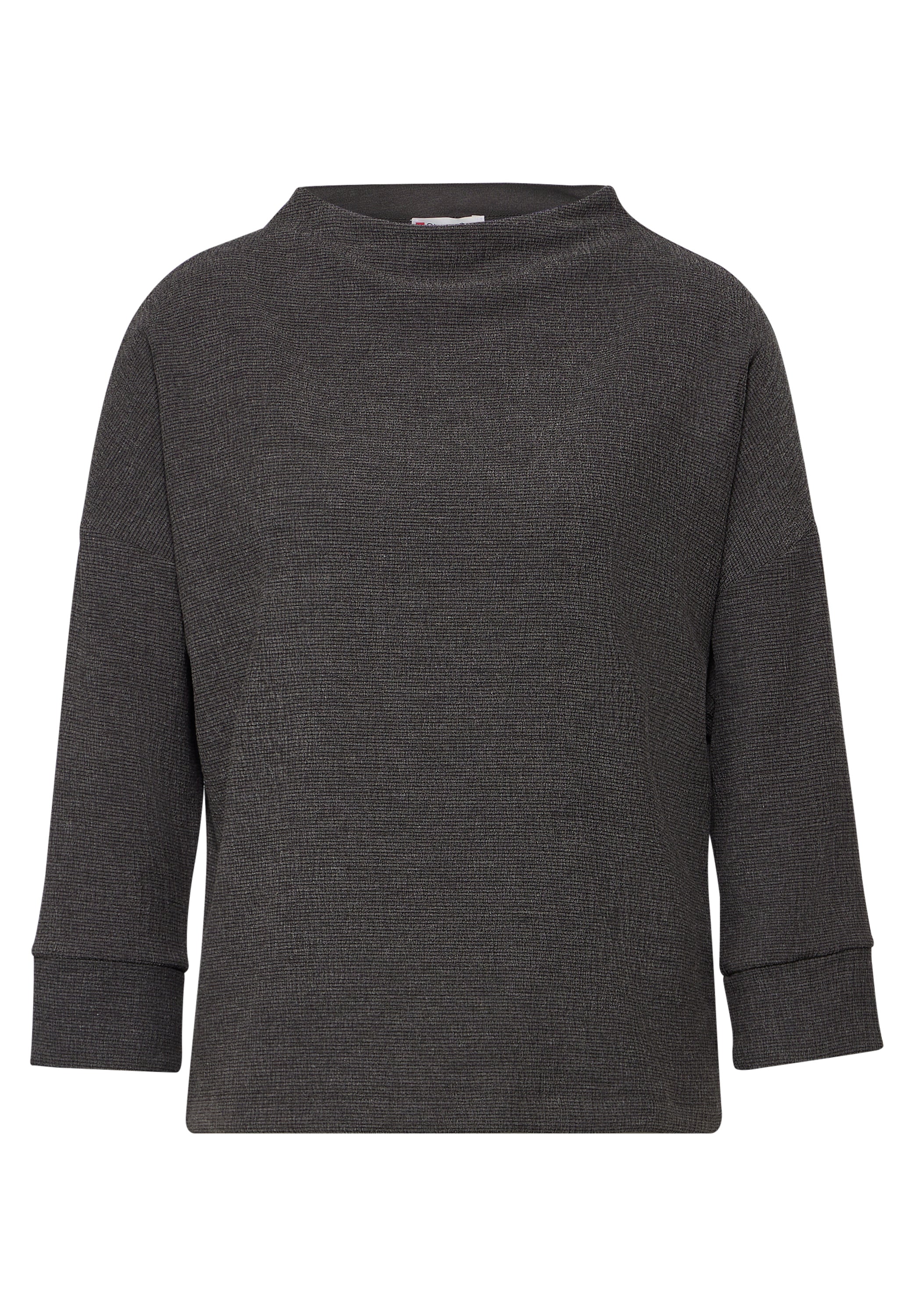 Street One Strukturshirt Damen Elegant mit Turtleneck