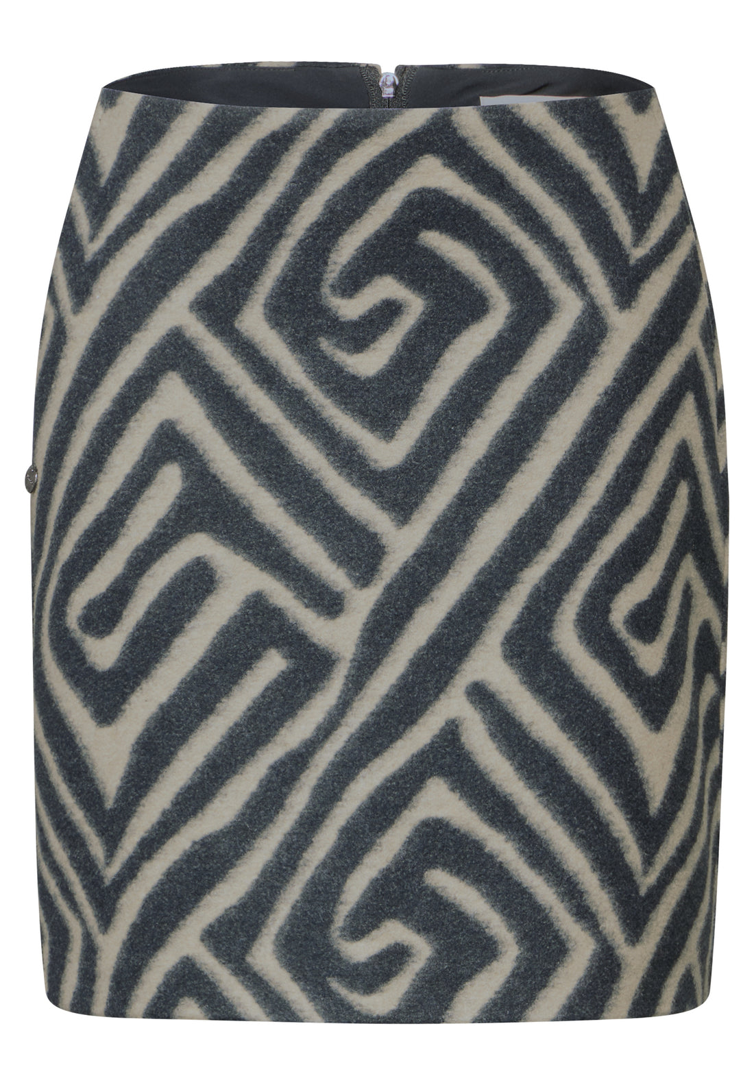 Street One Knielanger Rock Damen mit geometrischem Muster