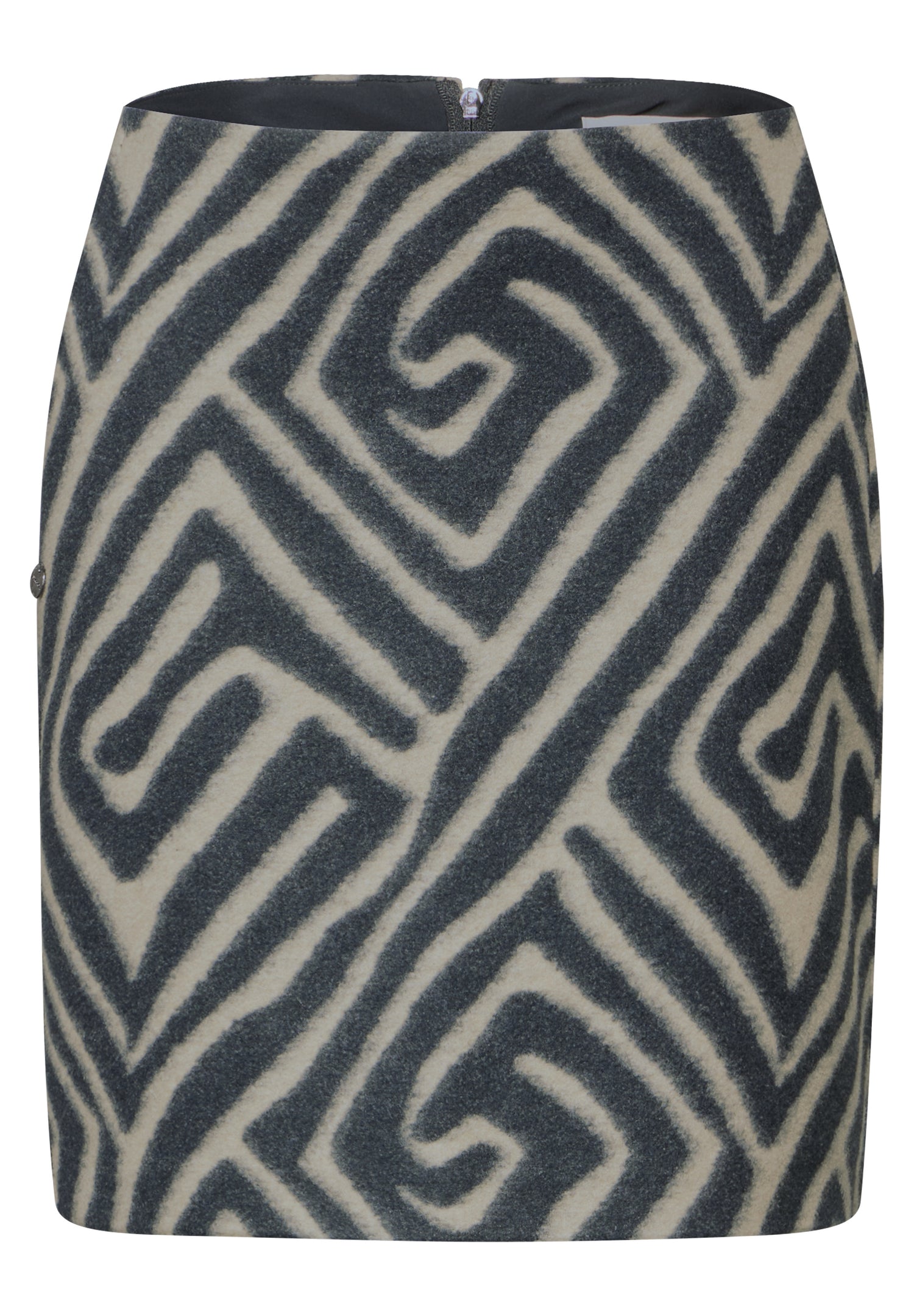 Street One Knielanger Rock Damen mit geometrischem Muster