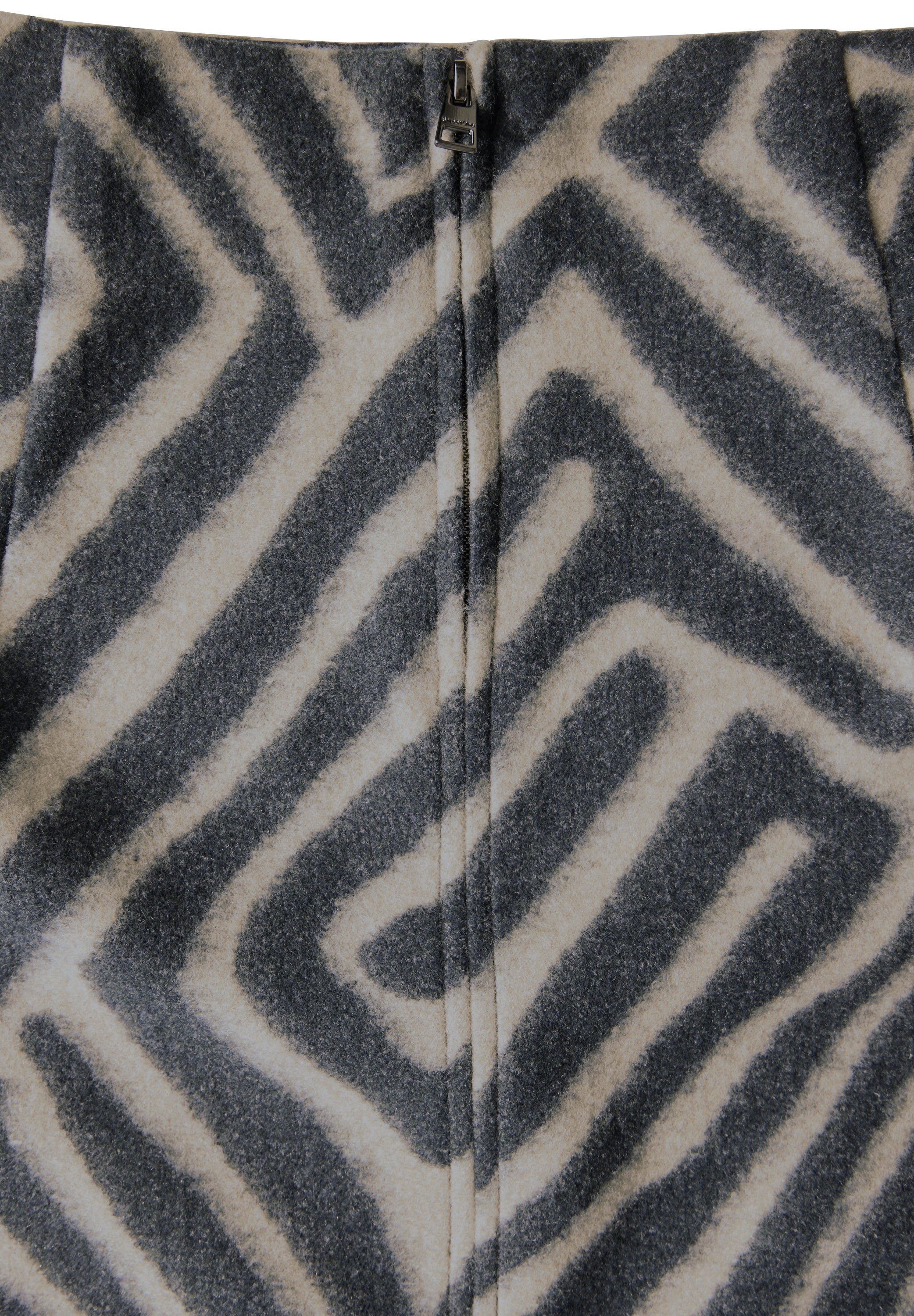 Street One Knielanger Rock Damen mit geometrischem Muster
