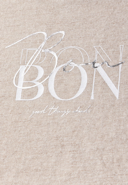 Street One T-Shirt Damen lässiges Wording Rundhalsausschnitt