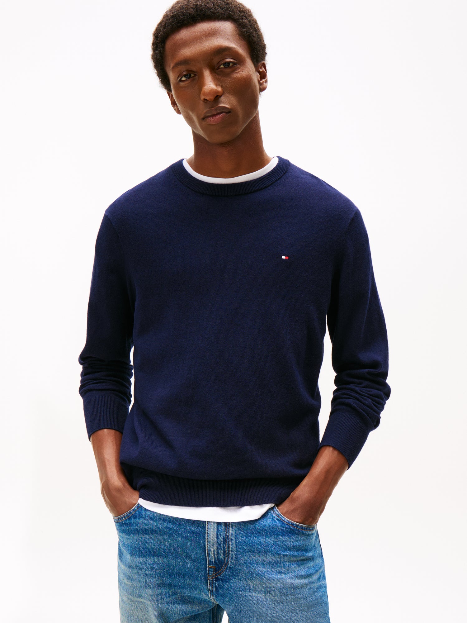 TheUR Pullover für erwachsene Männer aus PIMA ORG CTN CASHMERE mit luxuriösem Komfort