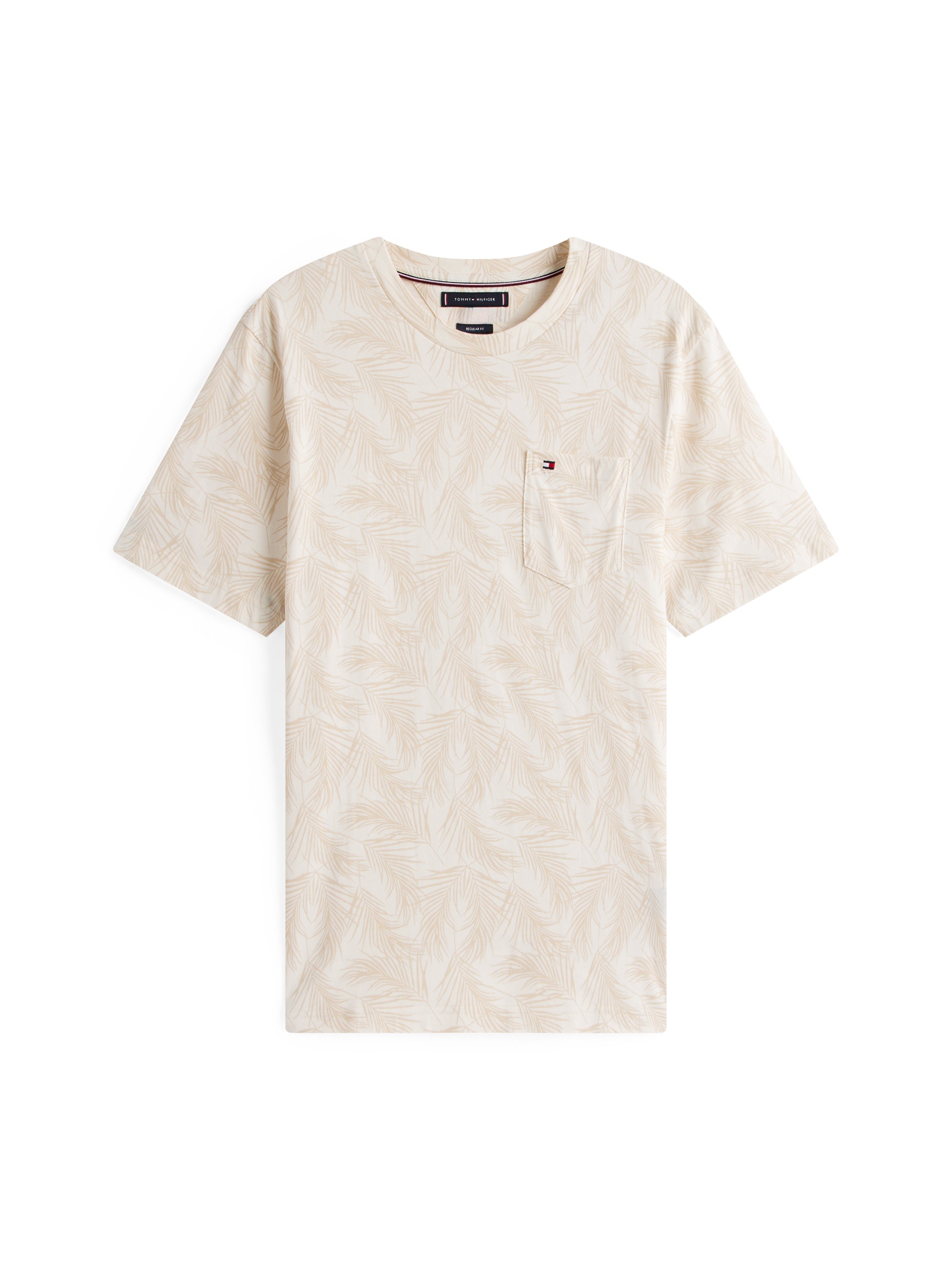 LEAF POCKET AOP TEE für Männer mit einzigartigem Blattmuster