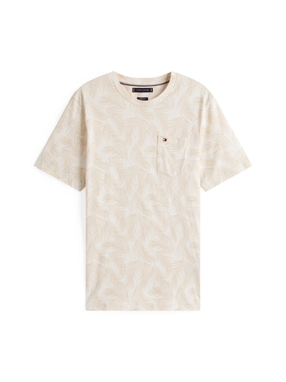 LEAF POCKET AOP TEE für Männer mit einzigartigem Blattmuster