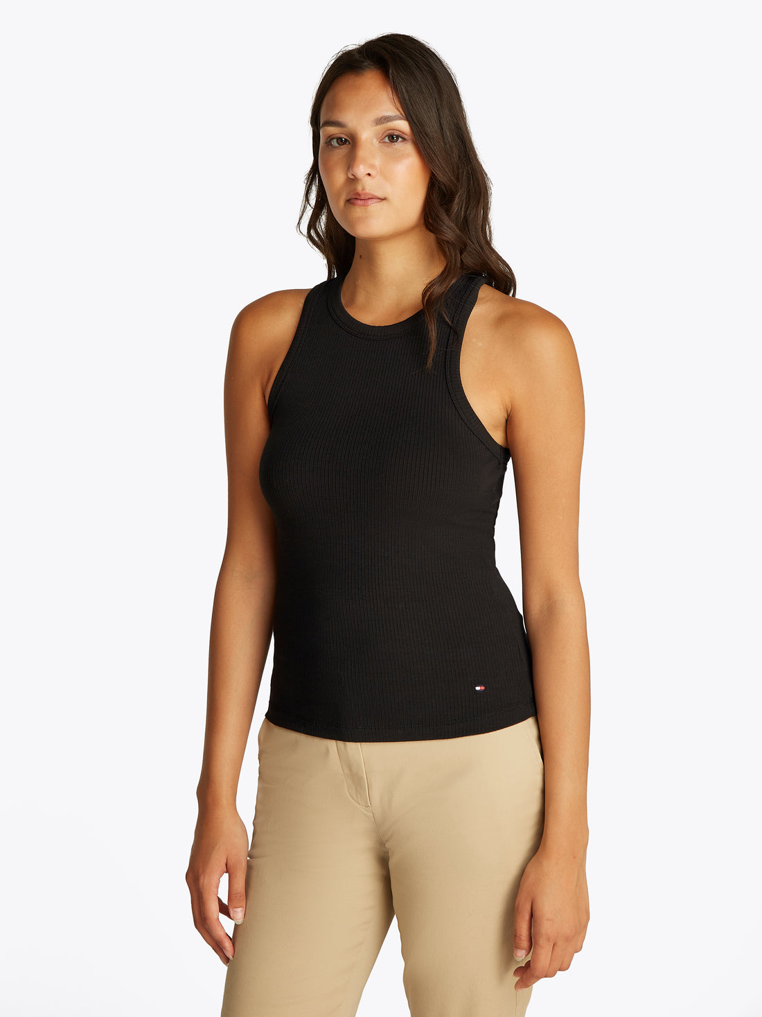 Theur SLIM 5X2 RIB TANK TOP NS für Damen in Grau