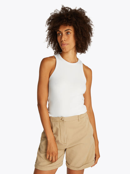 Theur SLIM 5X2 RIB TANK TOP NS für Damen in Grau