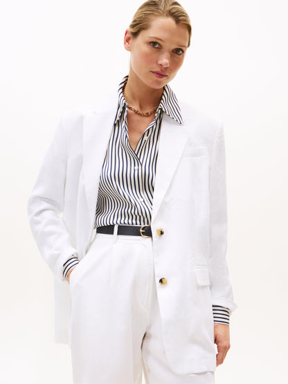 Sportswear Division ESS LINEN RELAXED BLAZER Damen Leinenmischung