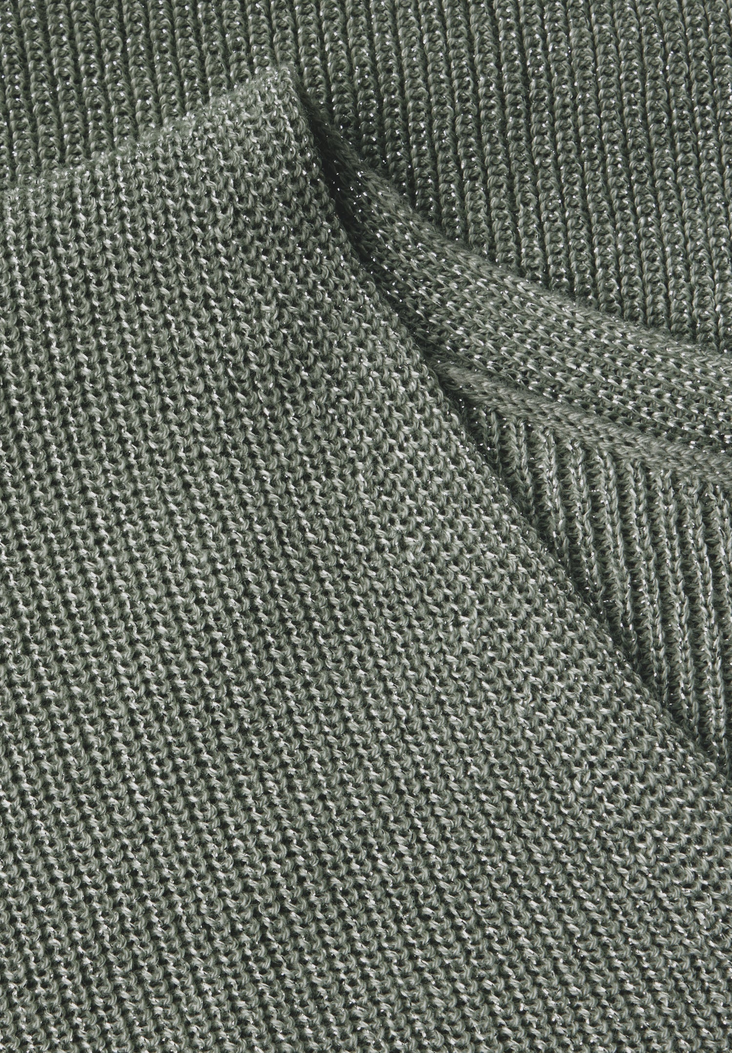 Street One Strickpullover Damen mit glitzernden Details und V-Ausschnitt
