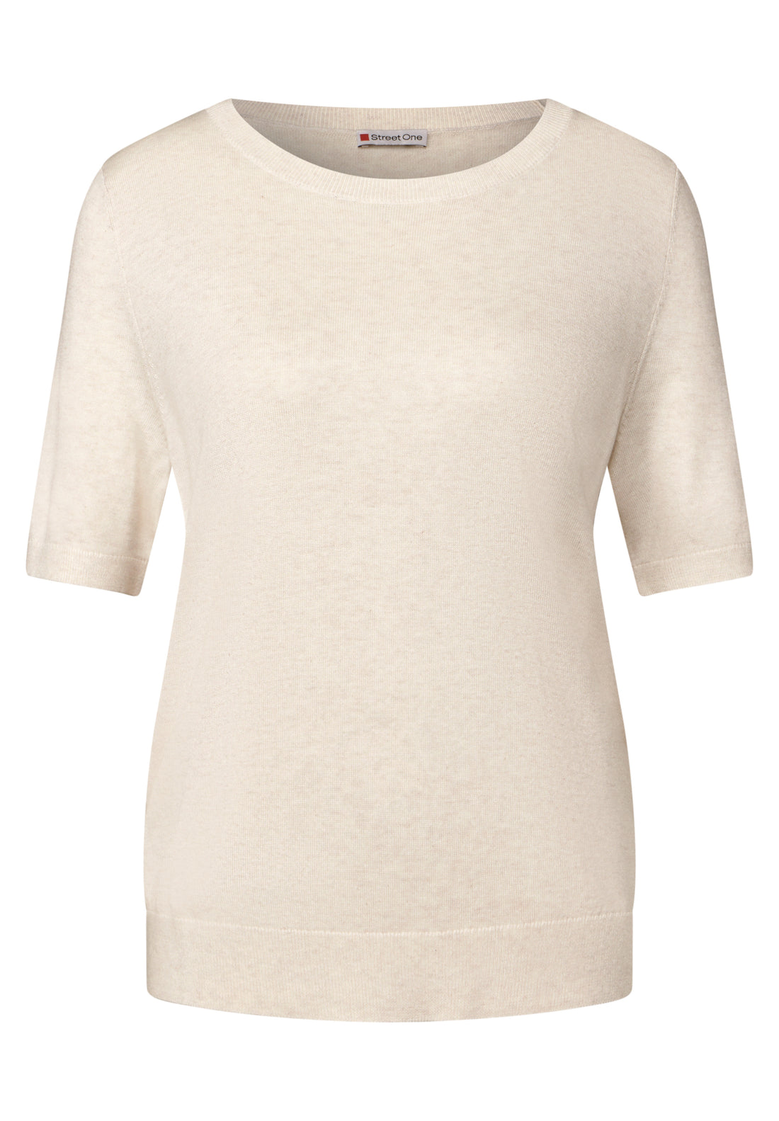 Street One Strickpullover Damen Kurzarm Klassisch Bequem