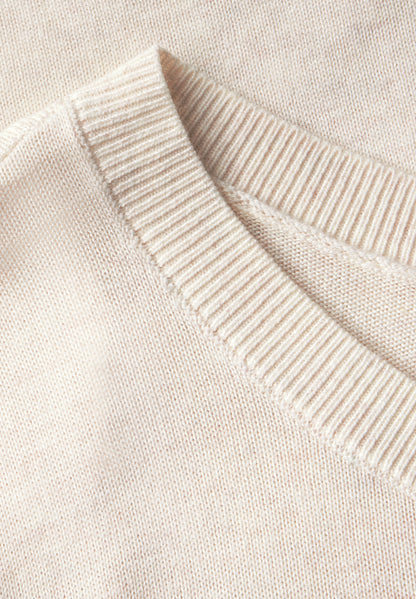 Street One Strickpullover Damen Kurzarm Klassisch Bequem