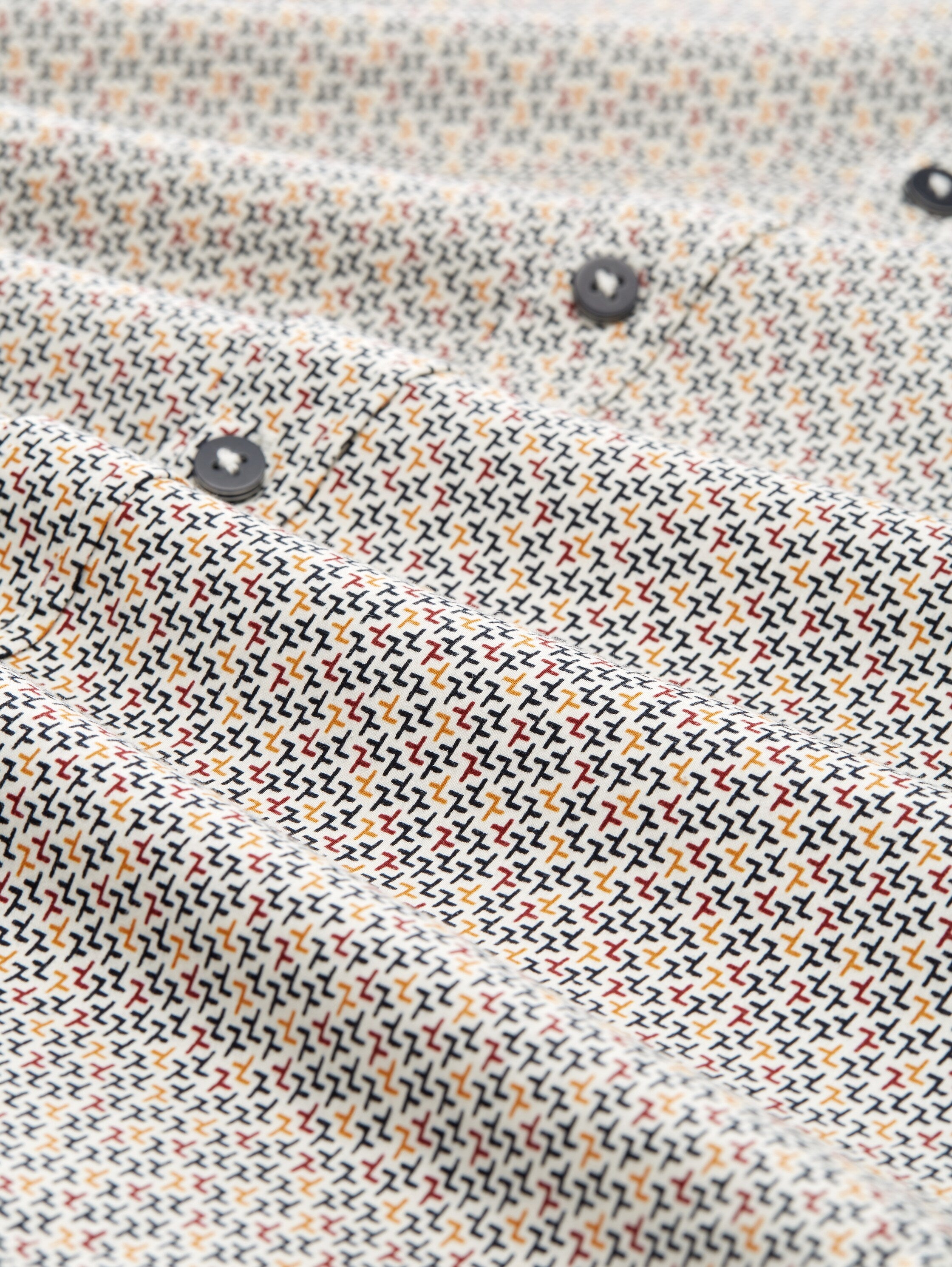 Tom Tailor Denim Herren Hemd Stretch Baumwolle