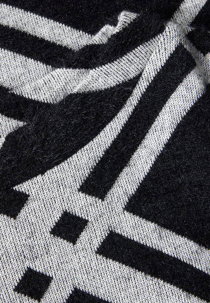 Street One Langarmshirt Damen Flauschige Federgarn-Qualität