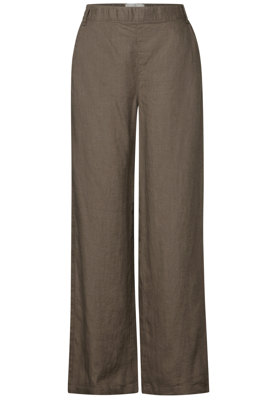 Street One Wide Leg Leinenhose Damen Loose Fit High Waist