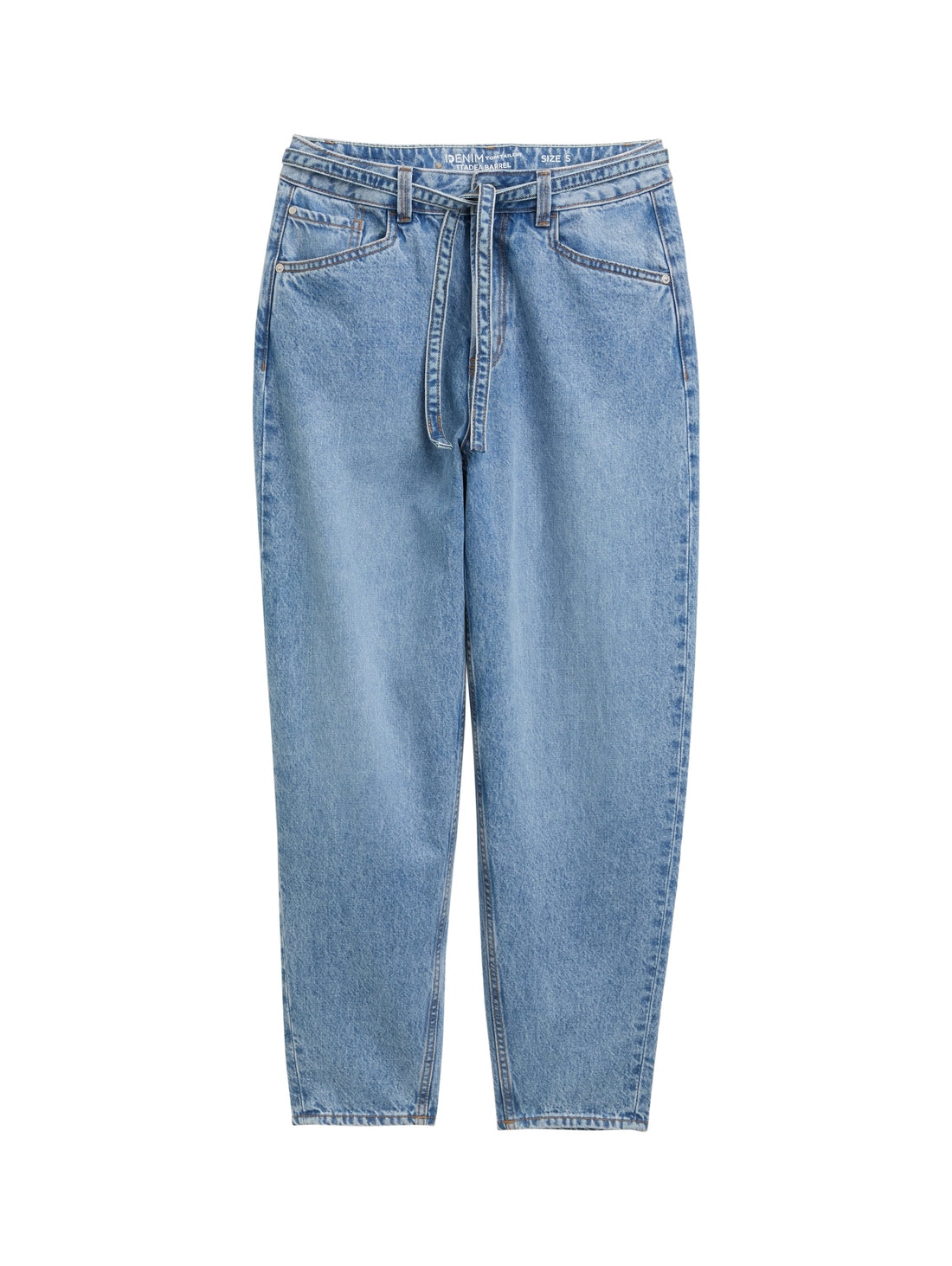 Tom Tailor Denim High Waist Jeanshose mit Gürtel für Damen
