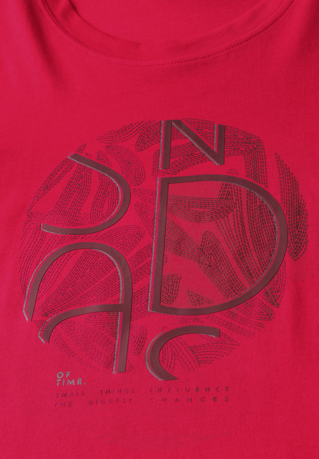 CECIL Damen T-Shirt mit Rundhalsausschnitt und Artwork Print