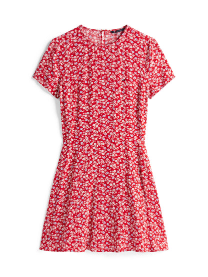 Sportswear Division Bluse Damen mit kleinen Blumenmuster aus Viskose