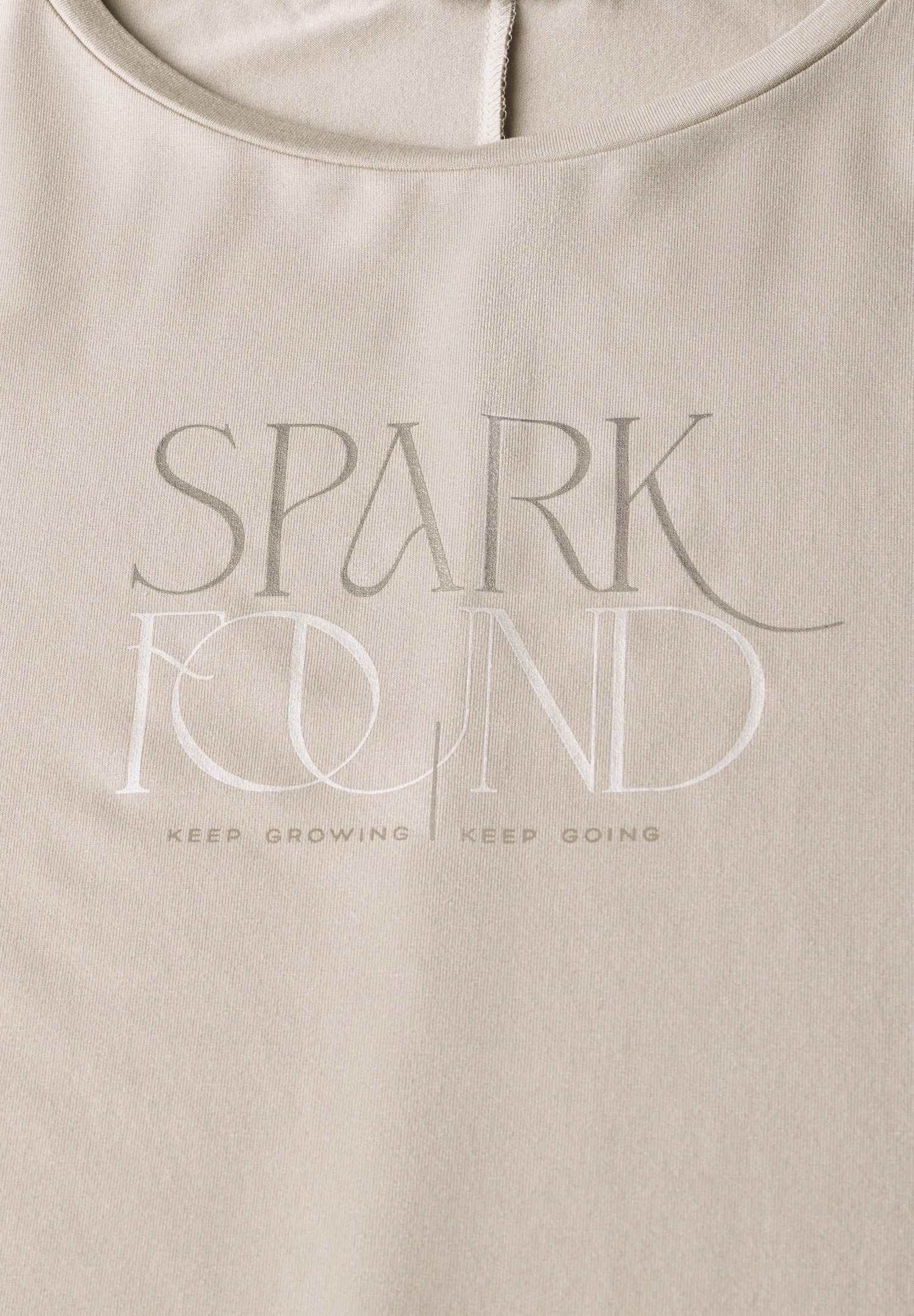 Street One Damen T-Shirt mit Wording-Print und dropped shoulders
