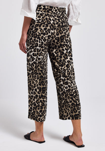 Street One Wide Leg Hose Damen Loose Fit High Waist