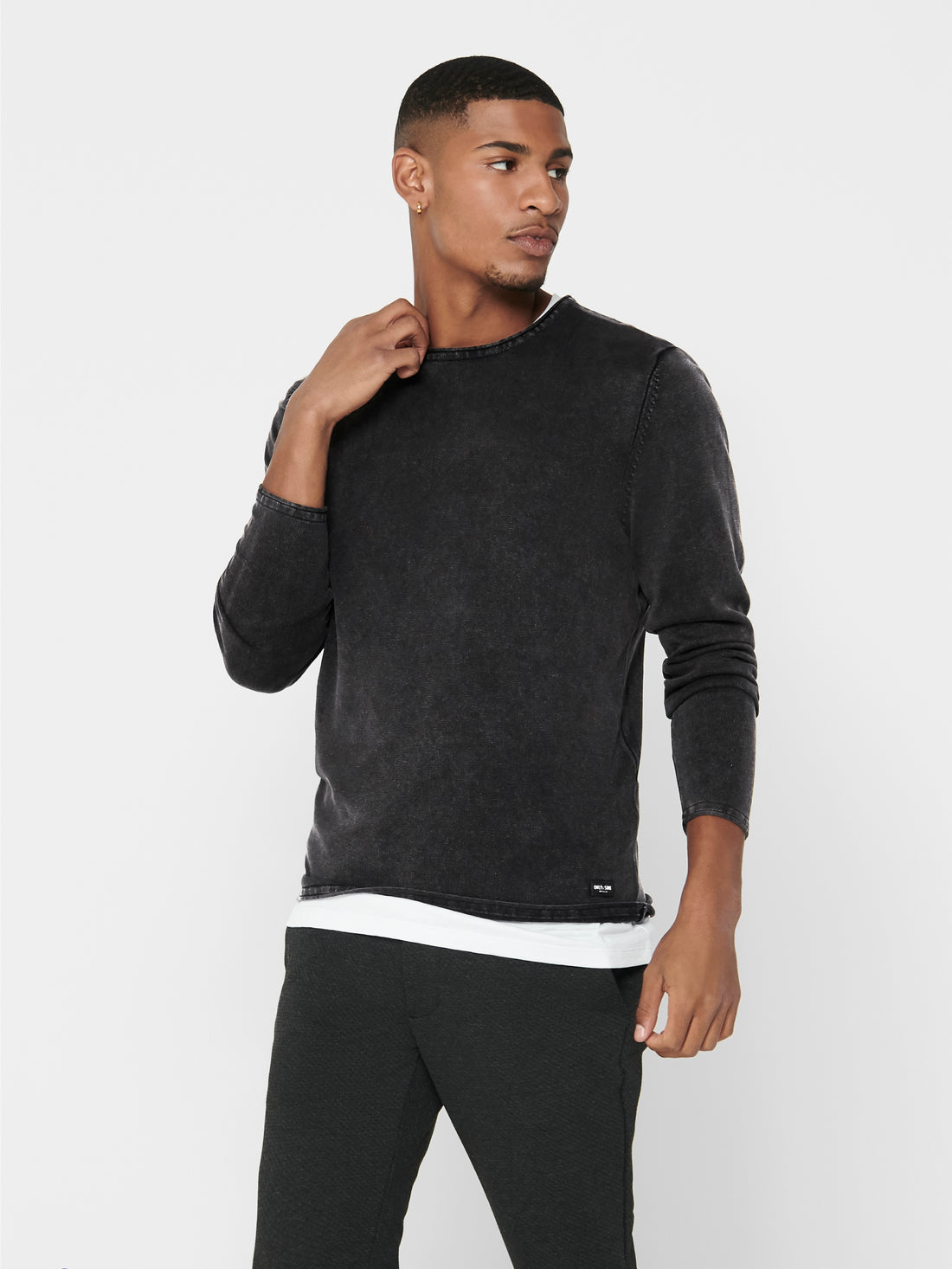 Bestseller Strickpullover Herren Klassisch Elegant