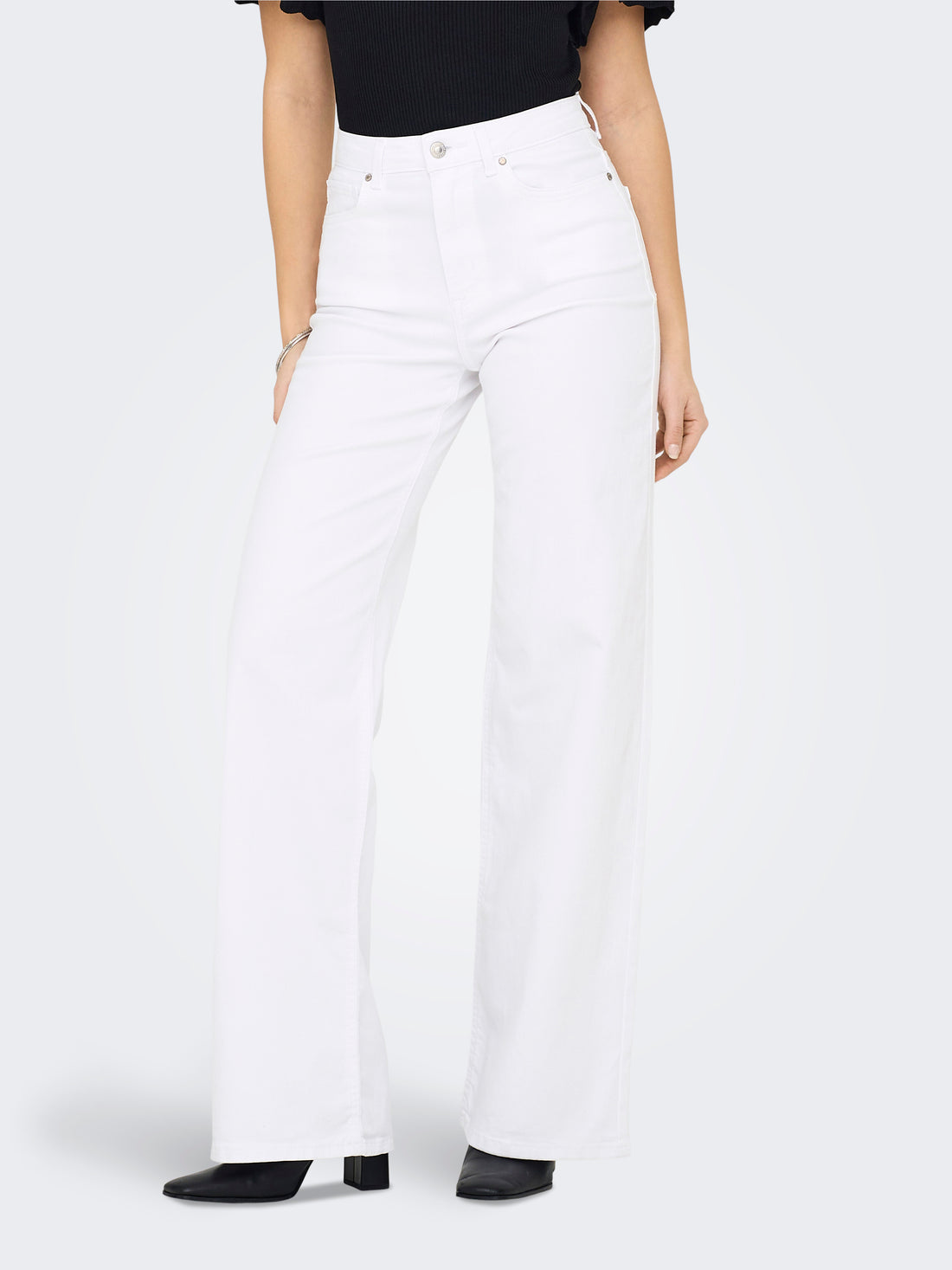Bestseller Wide Fit Jeans Damen Bequeme Hohe Taille