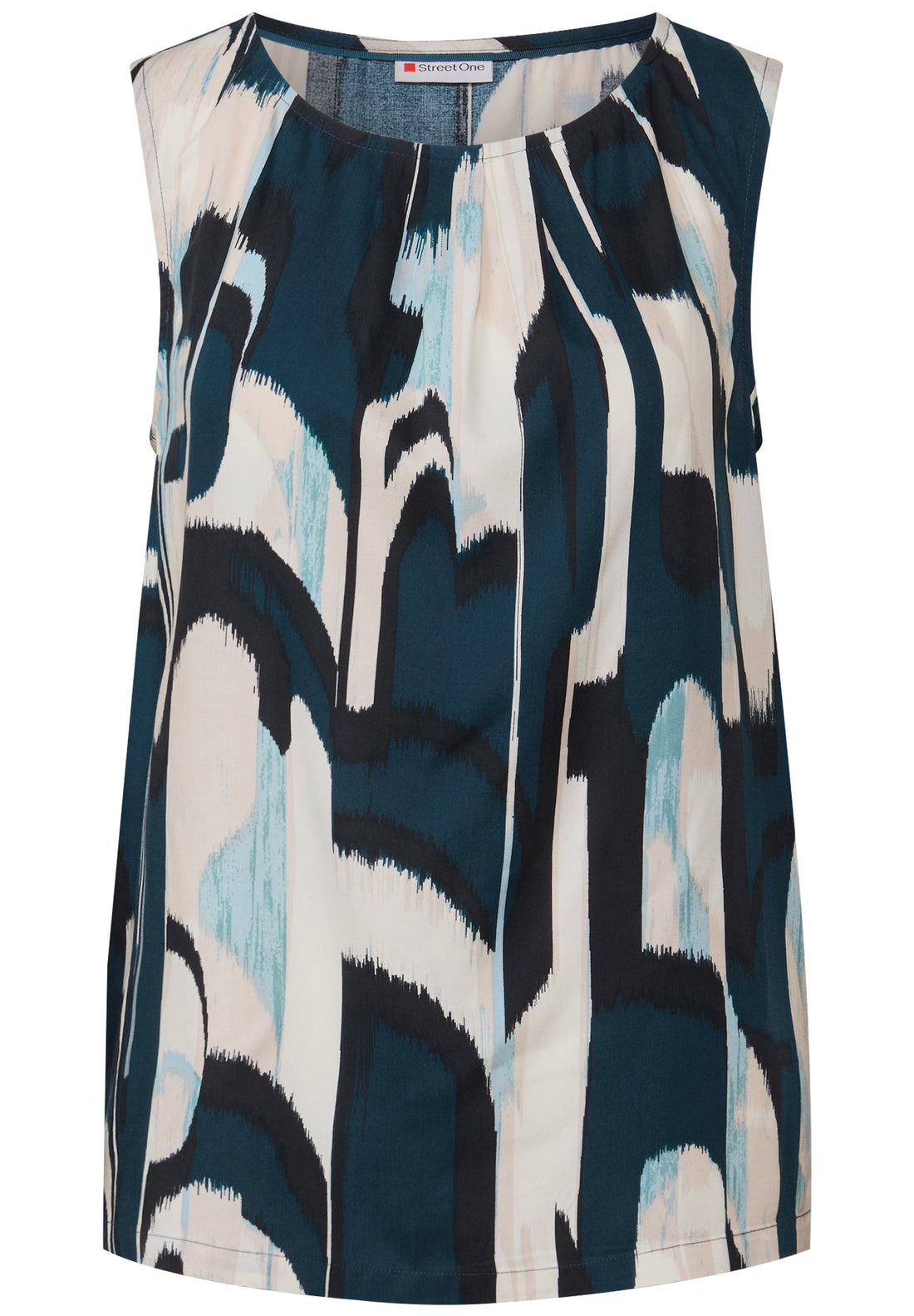 Street One ärmelloses Blusentop Damen feminine Raffung