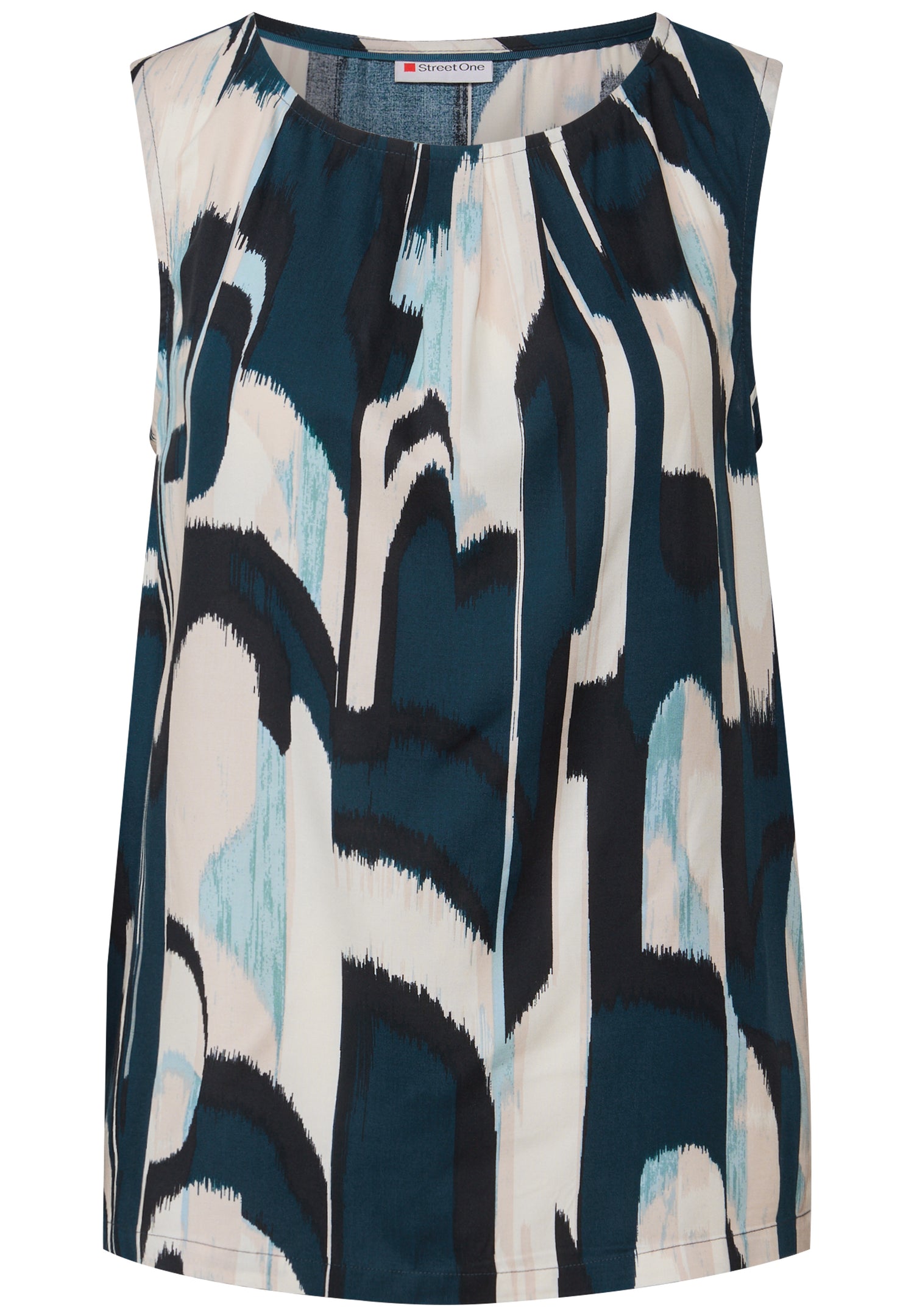 Street One ärmelloses Blusentop Damen feminine Raffung