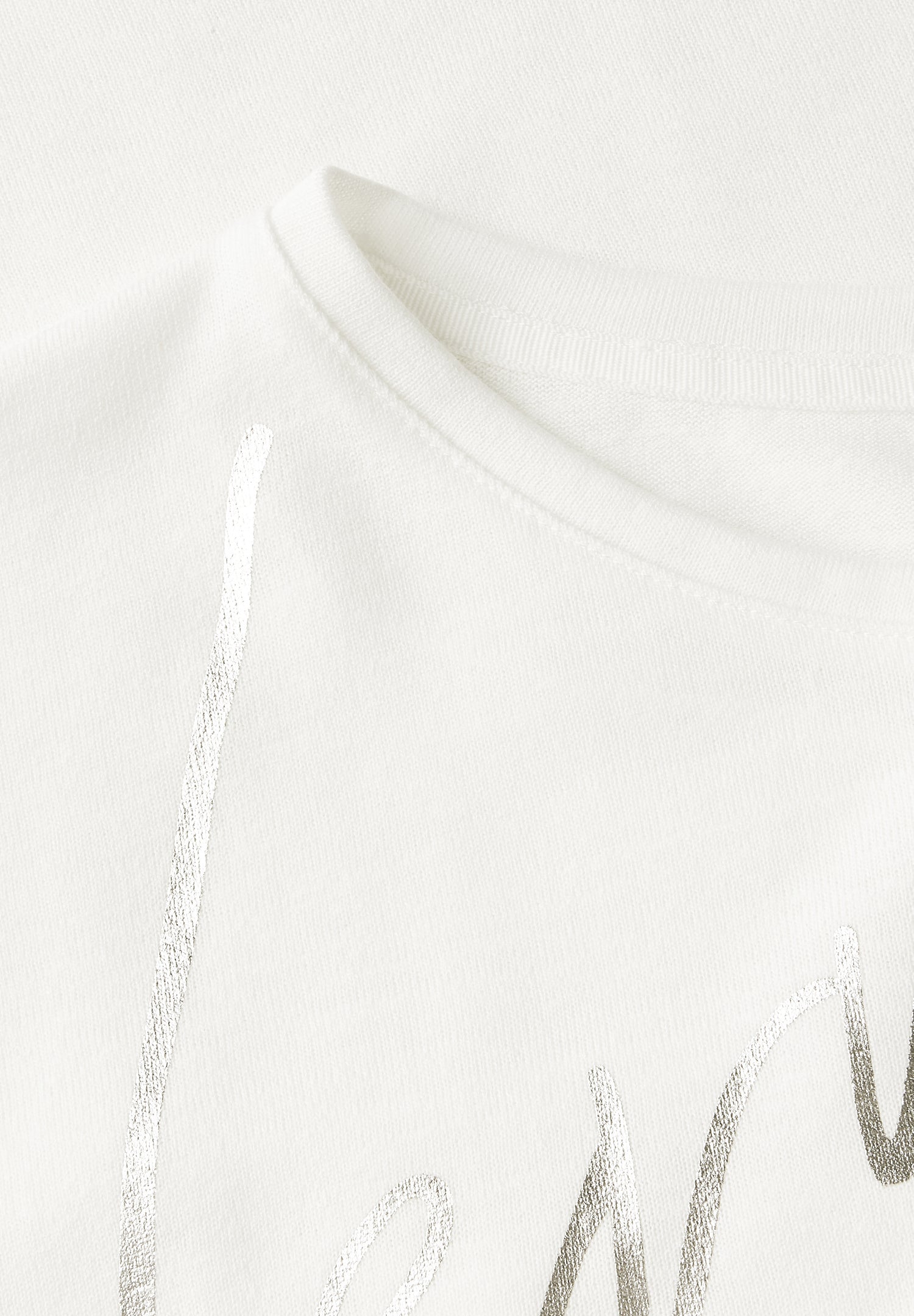 Street One Sommershirt Damen Schimmerndes Wording