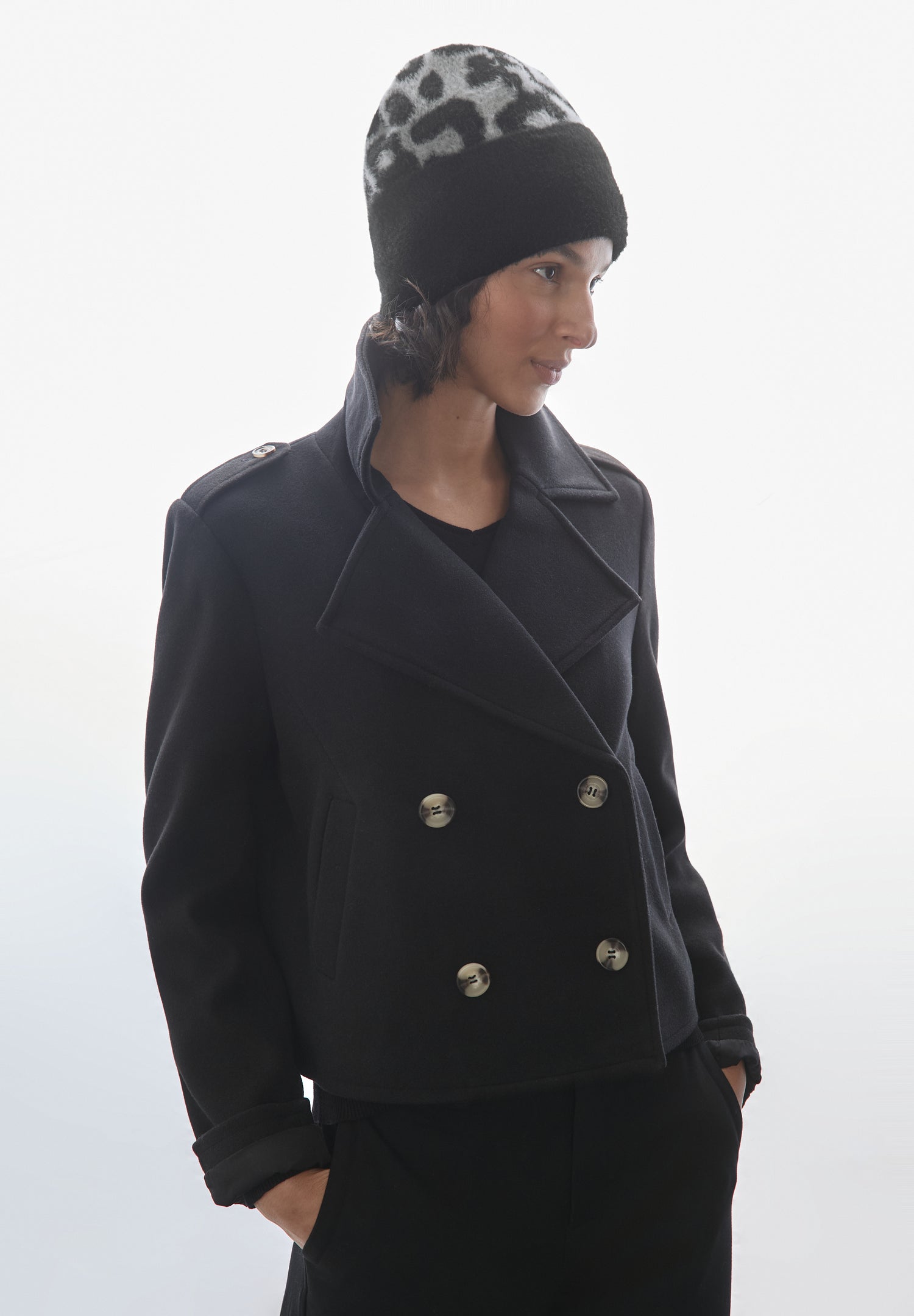 Street One Leo-Beanie Damen Kuschelige Federgarn-Mütze