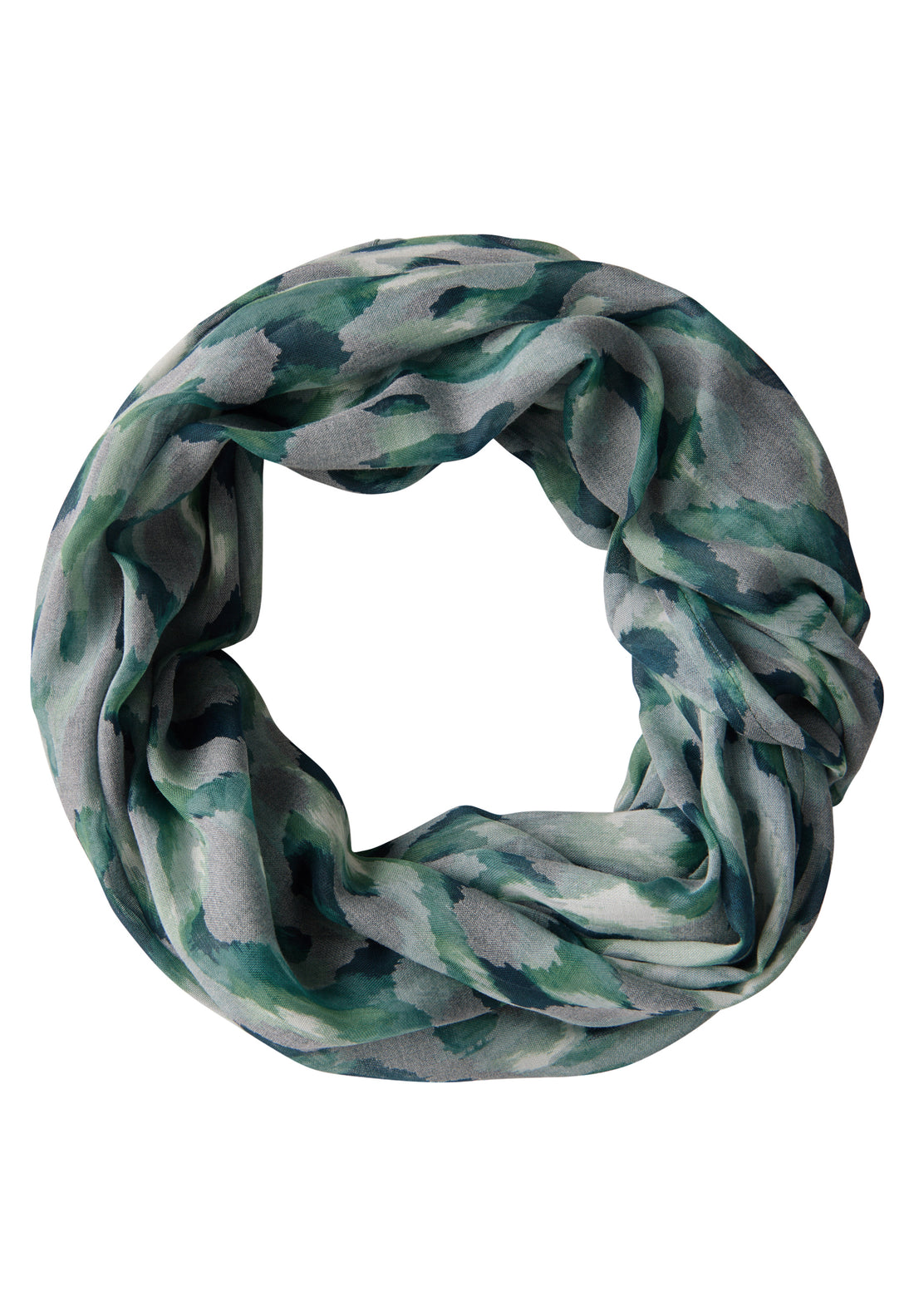 Street One Loop Schal Damen Grafisches Muster Viskosemix