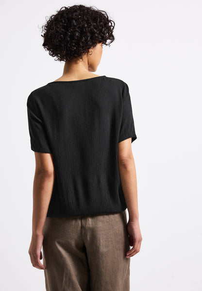 Street One Leichte Bluse Damen Sommerlich Elastischer Saum&lt;br&gt;